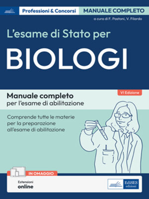 cover image of L'Esame di Stato per Biologi Manuale